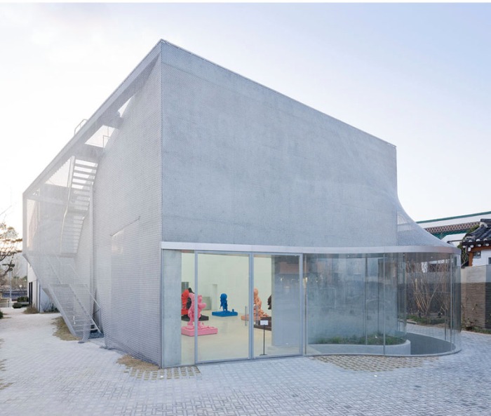 Solid-Objectives – Idenburg Liu, SO – IL Architects, Cool chainlink facade, Kukje Art Gallery, Seoul, Korea