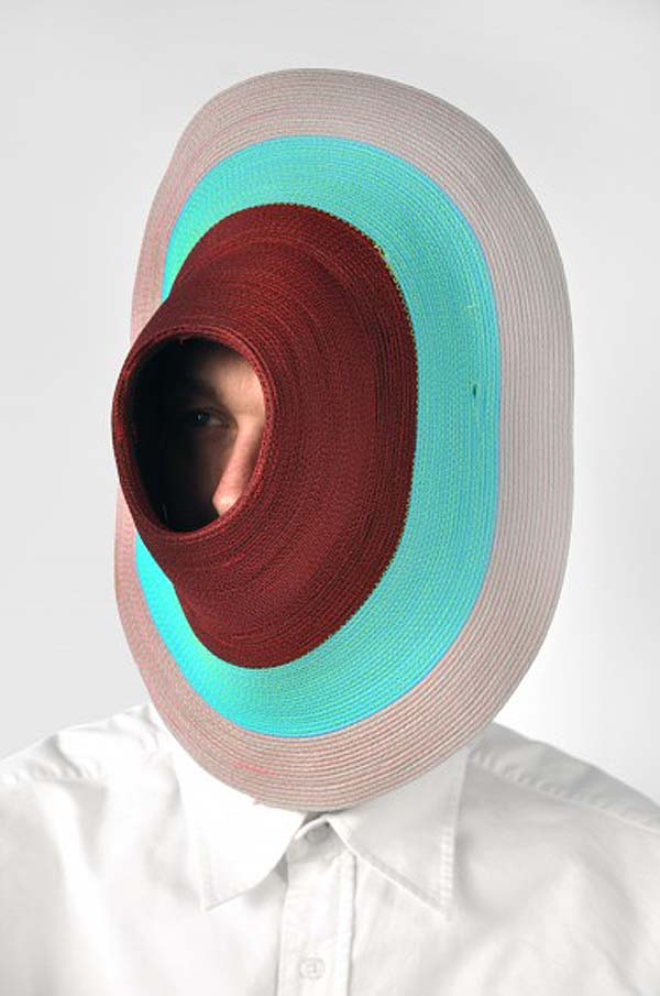 Studio Bertjan Pot, Dutch Design, materials experiment, crazy cool masks