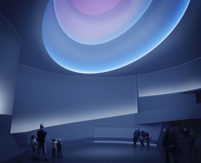 James Turrell, Retrospective at the Guggenheim summer 2013, light installations, skyscapes, cool art